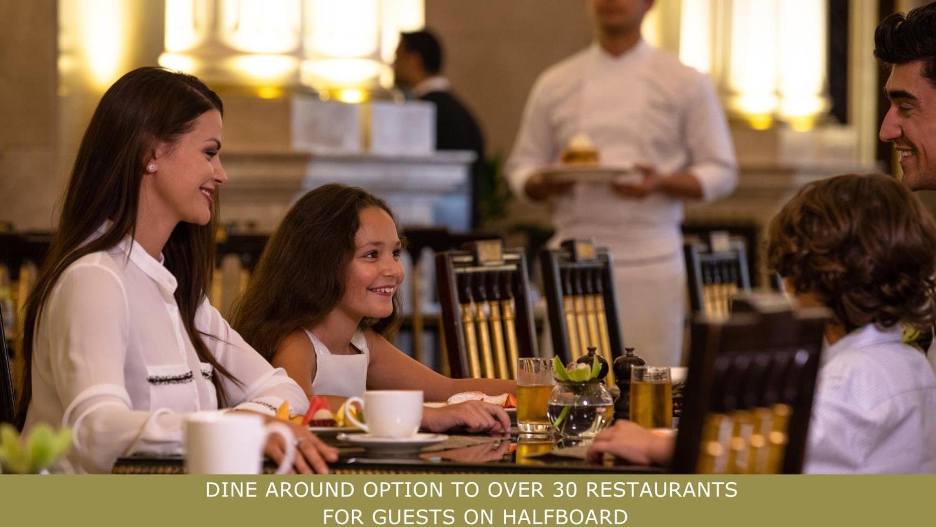 Jumeirah Zabeel Saray Dubai Esterno foto Half-board